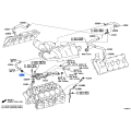 NEW GENUINE TOYOTA PCV VALVE 12204-38030 FOR 5.7L 3URFBE & 4.6L 1URFE TUNDRA SEQUOIA LAND CRUISER
