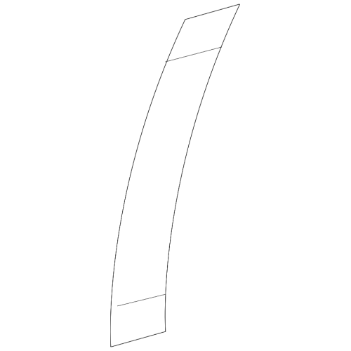 Front Bumper Reflector Set - BMW F01 F02 7-Series (2009-2015) - Yellow