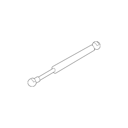 Front Hood Lift Support Strut Shock - BMW 7-Series (F01, F02) 2009-2012 (thru 08/11)