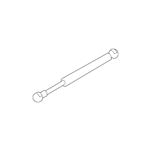 Front Hood Lift Support Strut Shock - BMW 7-Series (F01, F02) 2009-2012 (thru 08/11)