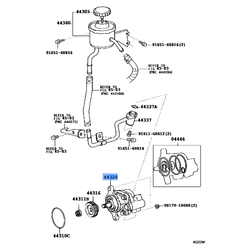PWR/STEERG PUMP