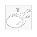 Nissan Fog Lamp Assembly Right Hand 26150-CB025