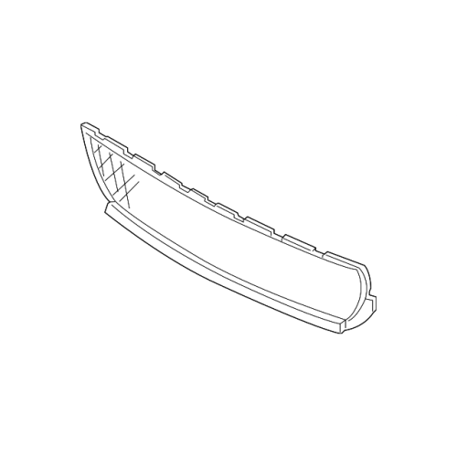 Genuine BMW E46 Front Bumper M Sport Lower Grille