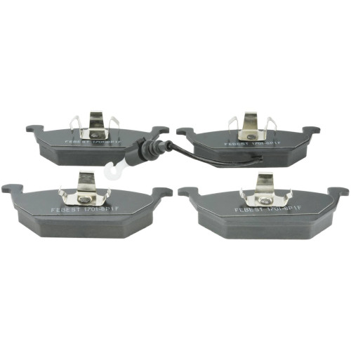 pad kit, disc brake, front (with wear sensor)