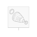 BMW 31607529204 Repair Kit Bellows Interior CV Joint