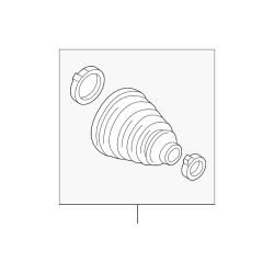 BMW 31607529204 Repair Kit Bellows Interior CV Joint