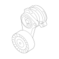 Belt Tensioner, V-Ribbed Belt
