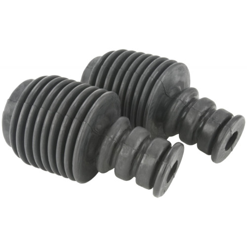 Boot with jounce bumper front shock absorber kit