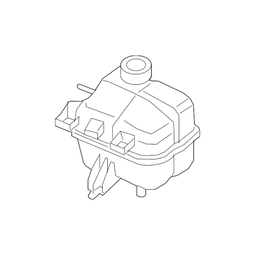 Coolant Expansion Reservoir Tank for BMW i3 i8 318i Mini Countryman 17137823626