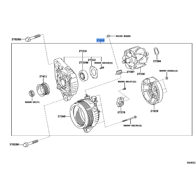 Alternator Assy