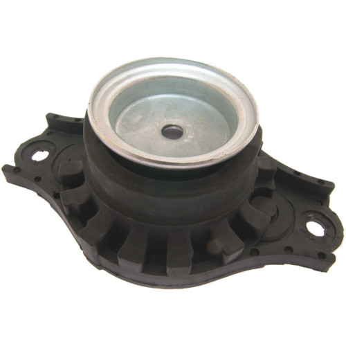 Rear shock absorber mounting