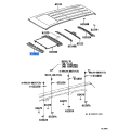 Toyota Windshield Header Panel Sub-Assy 63102-60110