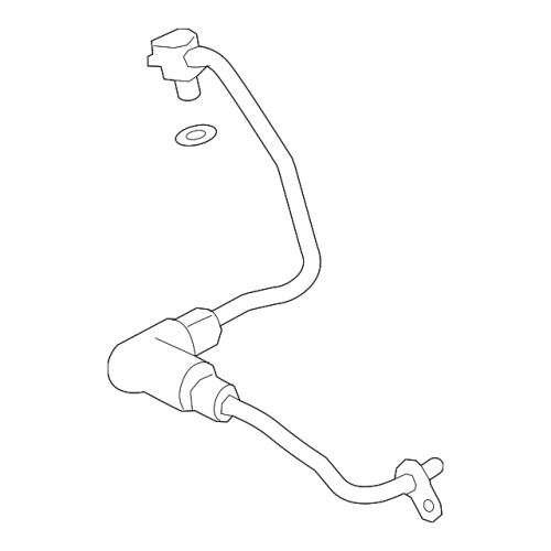 Turbocharger Oil Feed Supply Line for BMW 330i 530i xDrive 2017-2019 X3 X4 Mini