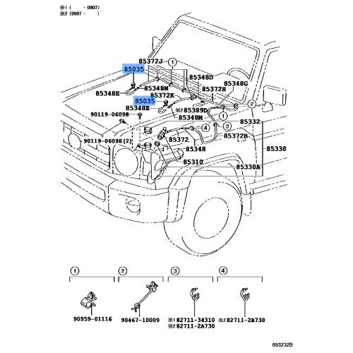 Nozzle Sub-Assy, Washer