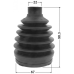 boot outer cv joint kit pvc 67x98.3x22