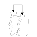 Pad Sub Set,Rr Calip