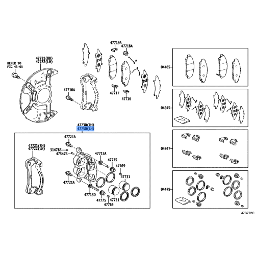 Cylinder Assy Fr Brake Lh