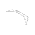 Engine Bay Partition Cover Top - BMW 3-Series (F30 F31) 2014