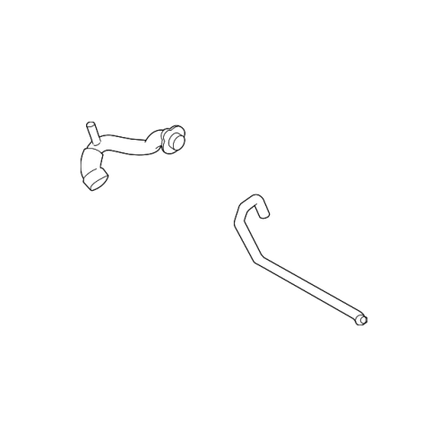 Engine Oil Cooler Hose - BMW X5 (E70) - 3.0L gas non turbo, from pump, from 12-09