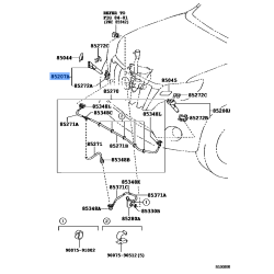 Nozzle Assy, Windshield Washer