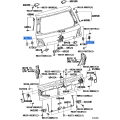TOYOTA Genuine Back Door Stopper Cushion 67293-60050