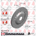 Brake Disc Rear Bmw F10, F06, F12/M5/Lh