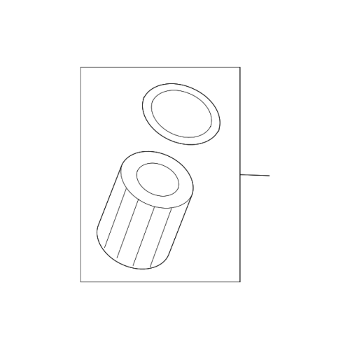 BMW Engine Oil Filter Kit OEM 11427788460 for E46 E53 E60 E60N E61 E61N