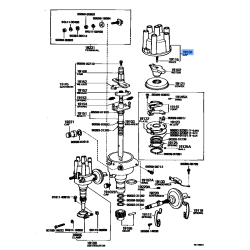 Ignition Distributor, Cover