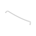 BMW Front Windshield Upper Moulding Seal E65 E66 745i 745Li 750i 750Li 760i 760Li (2002-2008)