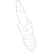 GM Genuine Iridium Spark Plug 12646780