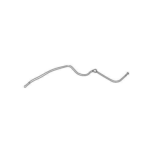 Hood Release Bowden Cable - BMW 5 6 7 Series (F07 F10 F11 F12 F13) Rear