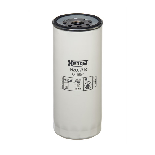 HENGST FILTER H200W10 Oil Filter 1 1/8-16 U