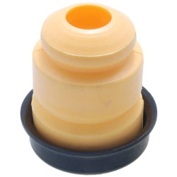 Rear shock absorber jounce bumper