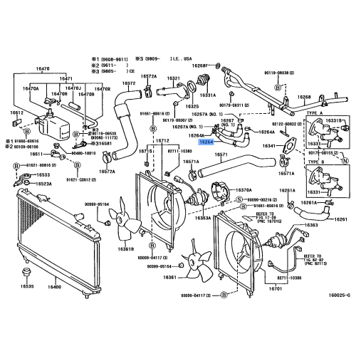 Hose/Wtr:By-Pass