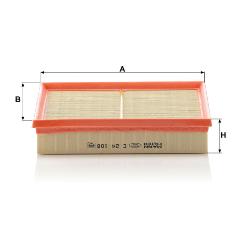 Air Filter Db W170/M111/Slk/4Cyl