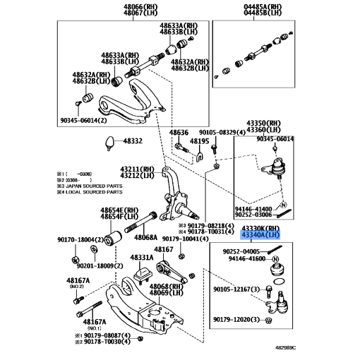 Ball Joint Bottam Rh