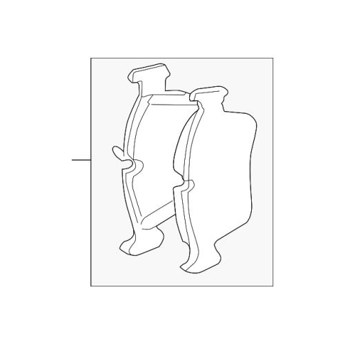 Brake Pad E38/E52/ W202/C208/W210