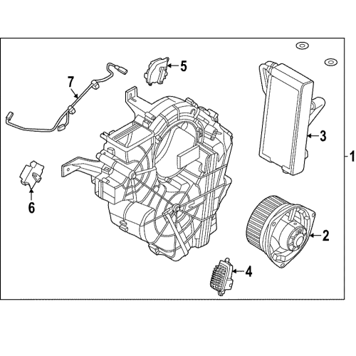 Actuator Assy-Air Mix