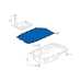 GENERAL MOTORS 24225800 Automatic Transmission Fluid Pan Gasket