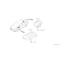 SUBARU 59024FL000 Genuine Cover Complete Exhaust Body Under