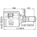 inner cv joint right 23x40x25