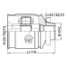 inner cv joint right 25x42x28
