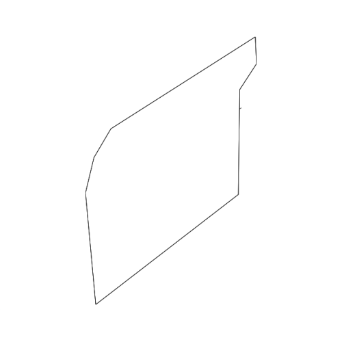 Towing Bracket Cover Rear Bmw F10/M-Teck