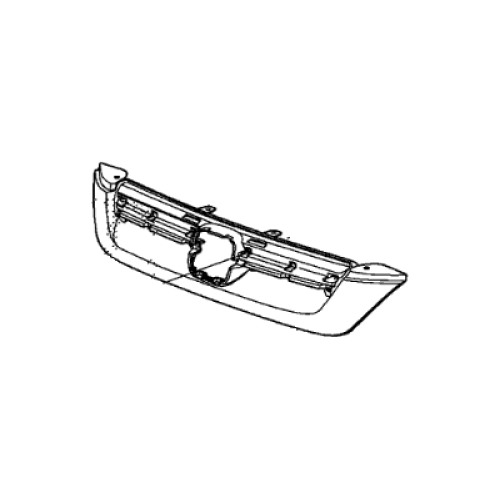 Front Upper Grille - Honda CR-V 2007-2008