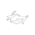 BMW E65/E66/E67 Headlight Bracket Left 63117162089
