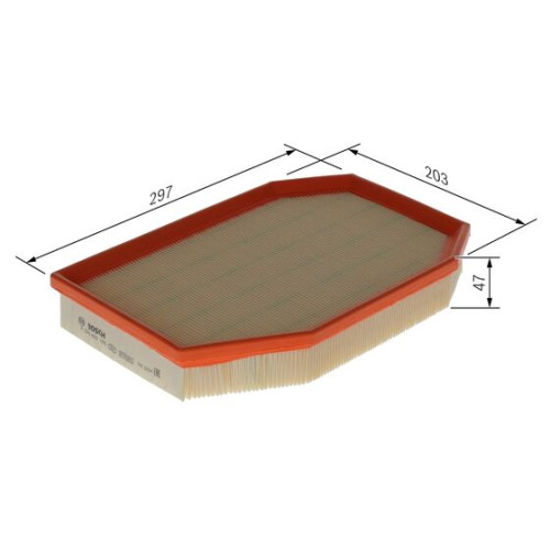 Air Filter BOSCH F026400476
