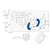 Pad Sub Set,Rr Calip