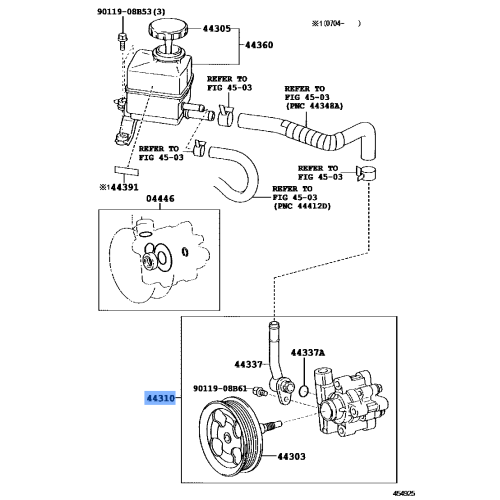 PWR/STEERING PUMP