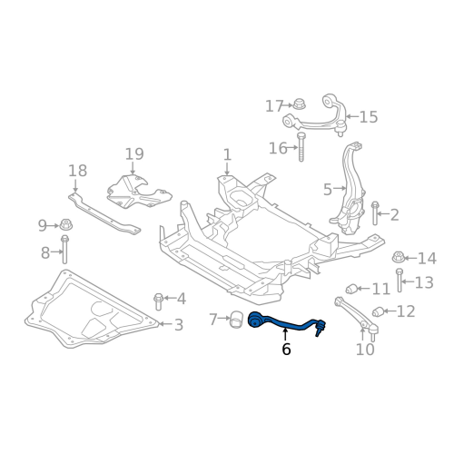 Track Control Arm Bmw X5,F85M,X6,F86M/Rh