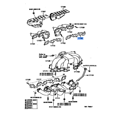 Gasket Exhaust Mani